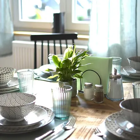 White Midsommar - Stilvolle Wohnung, 4 Schlafzimmer, Kueche Apartament *