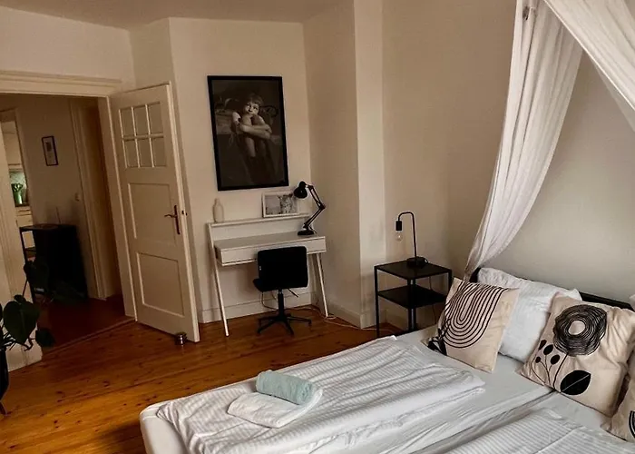 White Midsommar - Stilvolle Wohnung, 4 Schlafzimmer, Kueche Lejlighed Landshut